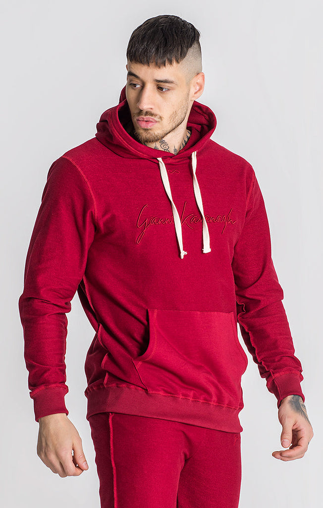 Burgundy Winner S Planet Sweat | Hoodies | Gianni Kavanagh Men – UB ...