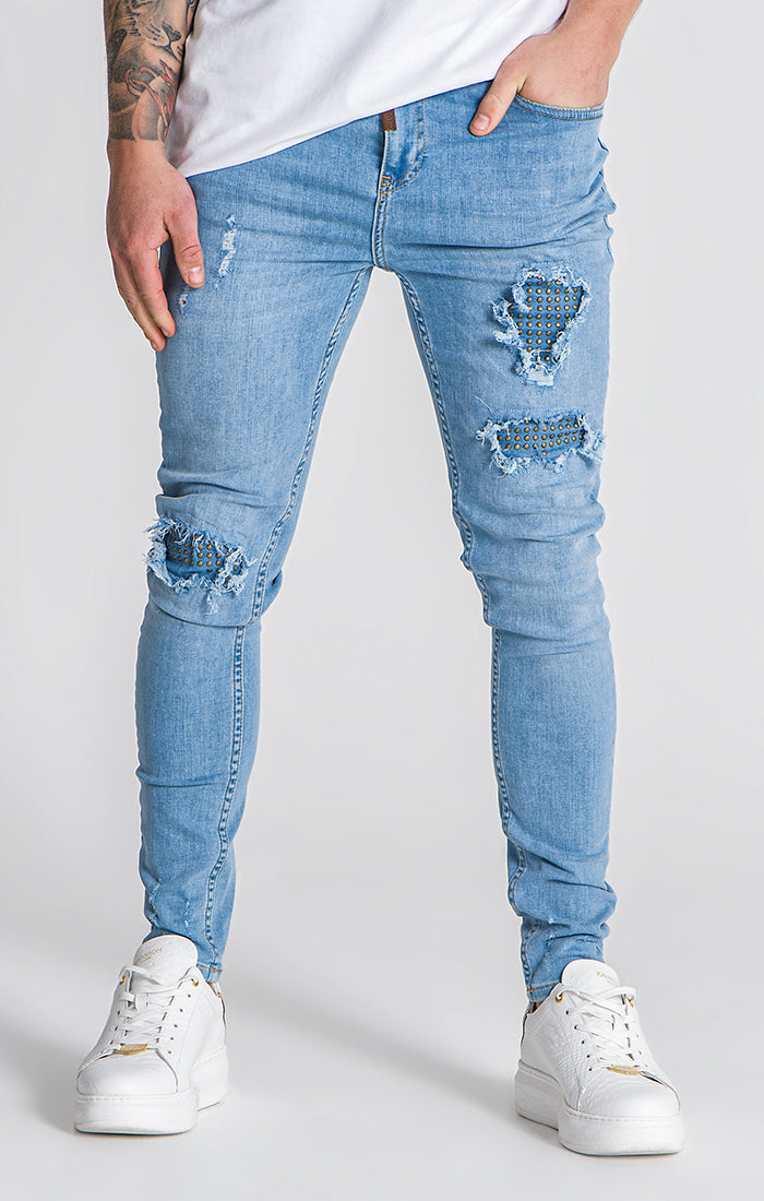 Light Blue Core Skinny Jeans | Jeans | Gianni Kavanagh