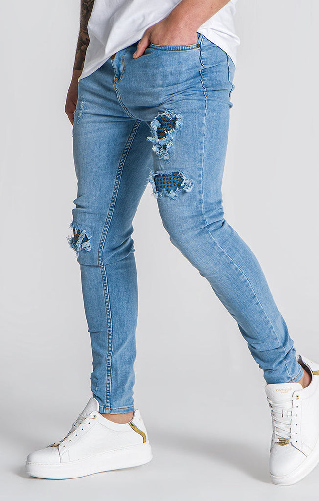 Light Blue Palace Jeans | Jeans | Gianni Kavanagh Men – UB Online Store