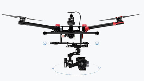 Highly portable, powerful aerial system for the demanding filmmaker.