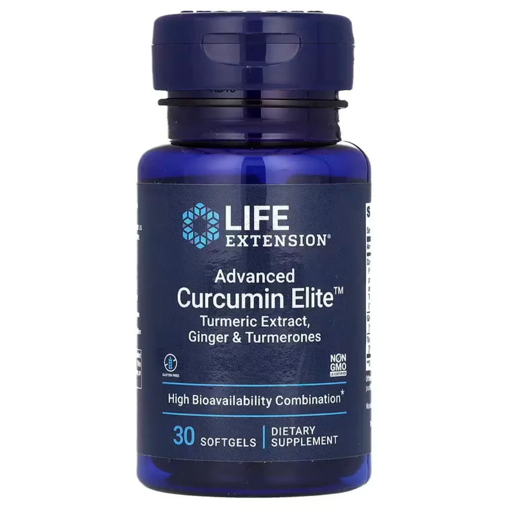 Advanced Curcumin Elite Turmeric Extract, Ginger & Turmerones