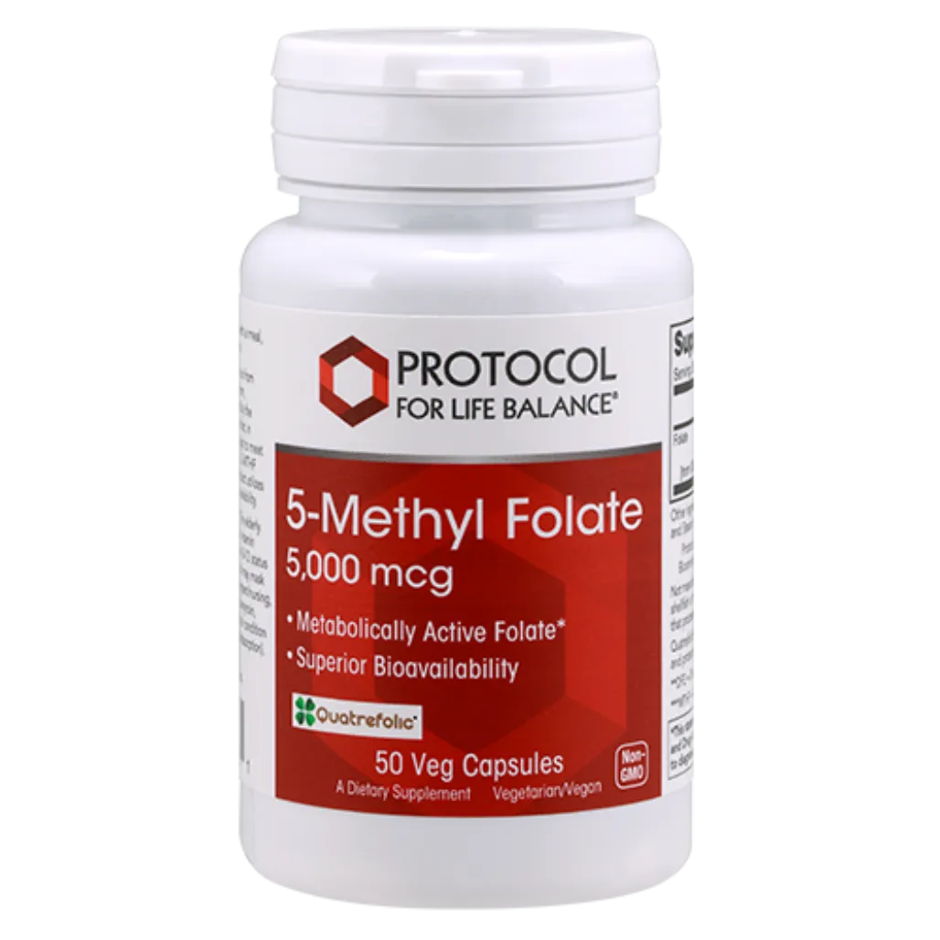 5 Methyl Folate 5,000 mcg