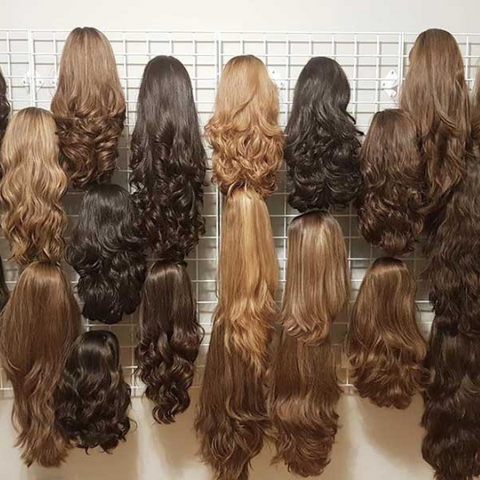 Different wigs from Diva Divine