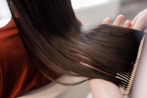 Finishing Touch For The Perfect Smooth Hair