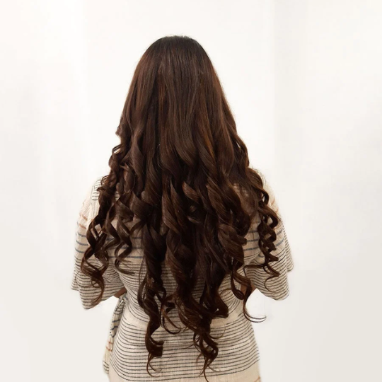 Gorgeous volume and length with curls