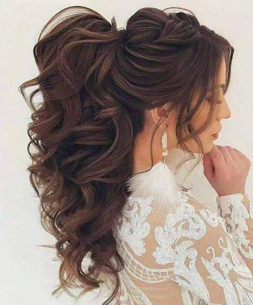 Ponytail Hairstyles for your Wedding 20 Ideas  My Sweet Engagement