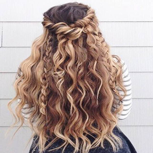 30 Winter Hairstyles To Try This Season | Date night hair, Long hair styles,  Fishtail braid hairstyles
