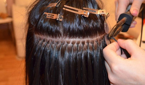 Improper installation of hair extensions causes damage