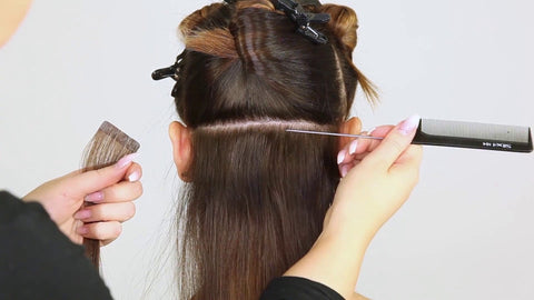 Tape-in Hair Extensions