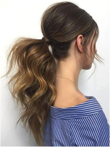 Tousled Ponytail 