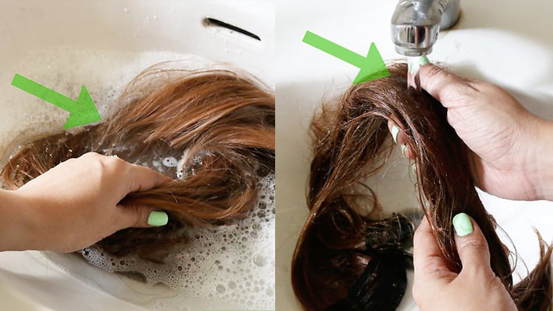 Wash Your Extensions Carefully