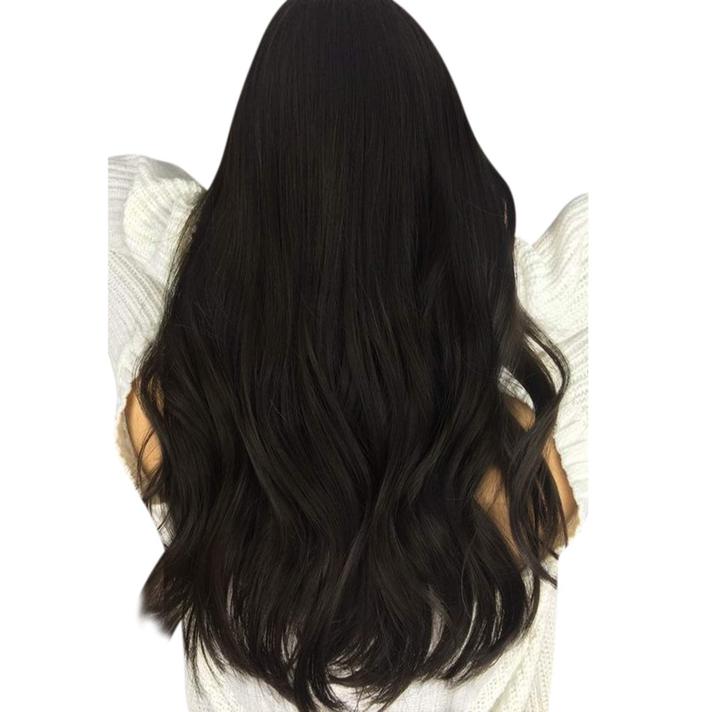 One piece Clip-in hair extensions