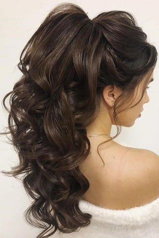 curly ponytail extension 