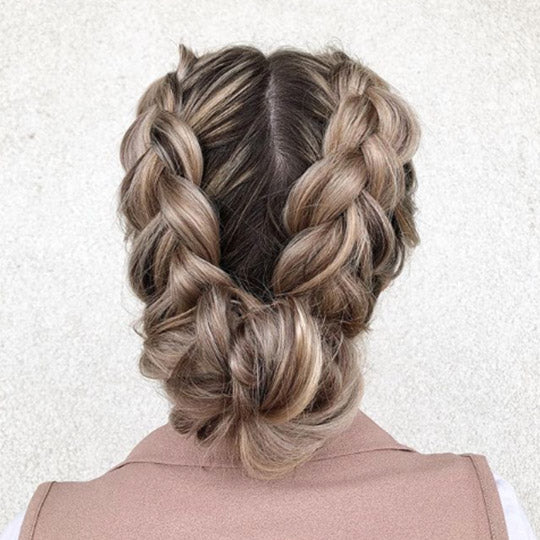 Beauty // Half Up Side Braid Hair Tutorial - Lauren McBride
