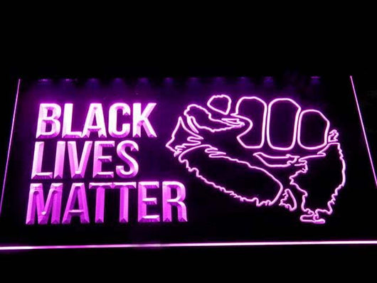 Black Lives Matter Organization Led Neon Sign B1038 Zignsign More Than A Sign