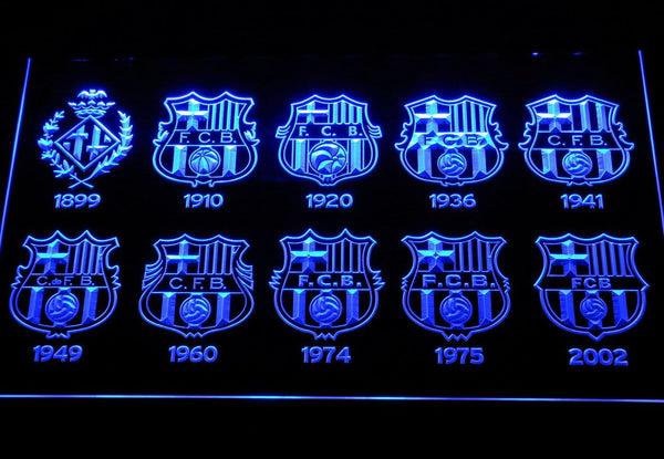 Fc Barcelona Football Led Neon Sign B258