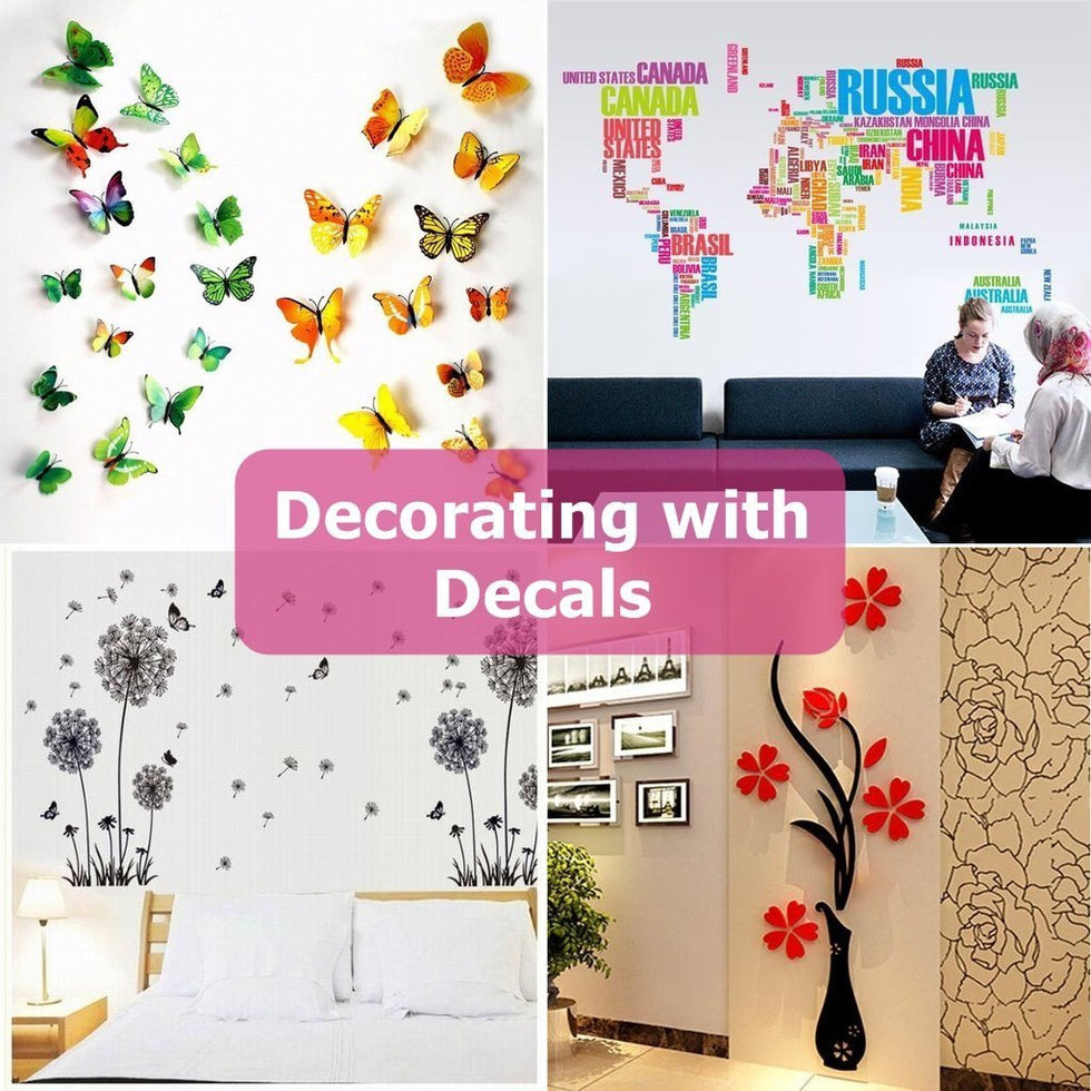 decorating with wall decals