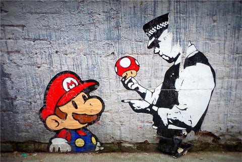 Buy Banksy Art Prints Online Best Prices On Graffiti Wall Art