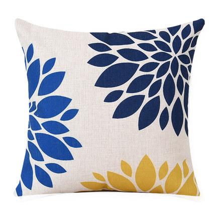 Navy Blue And Yellow Throw Pillows On Sale Now Free Shipping