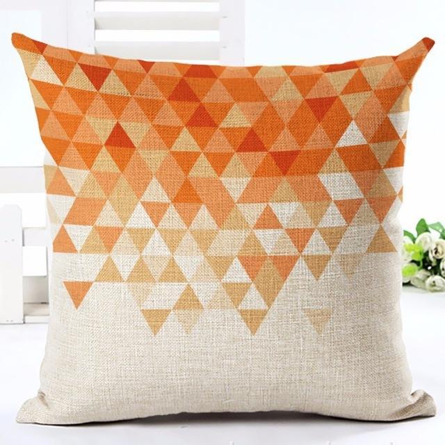 orange pillows