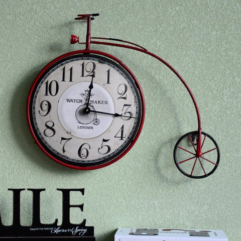 penny farthing clock