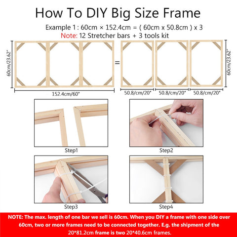 frame kits for canvas