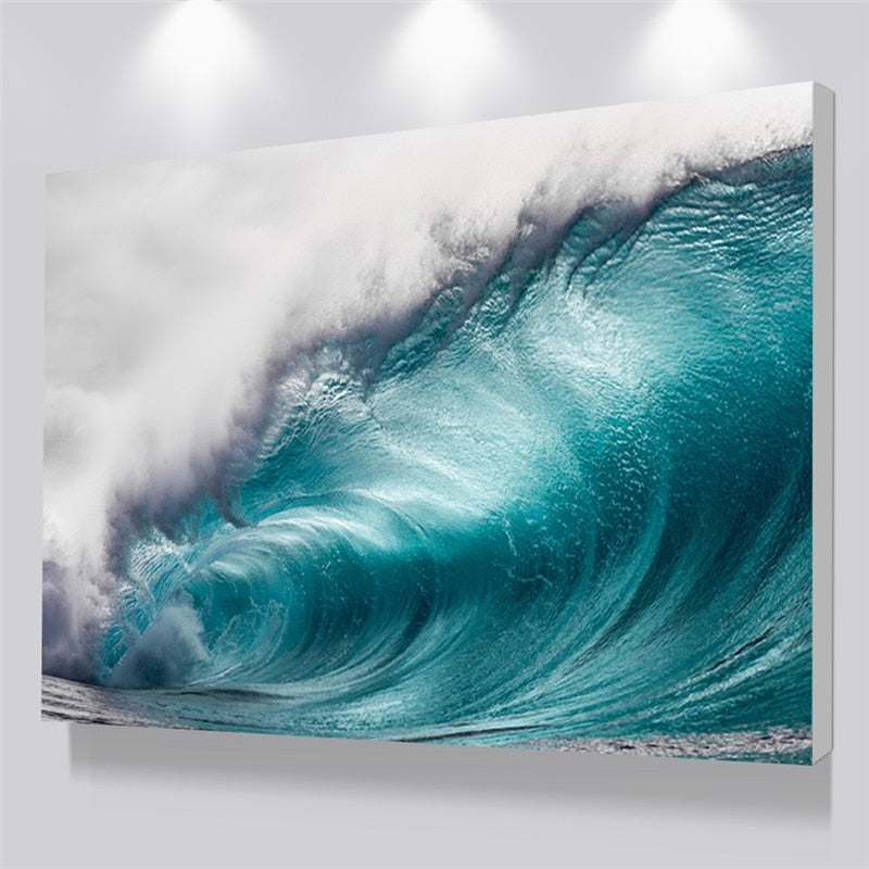 Shop For Blue Ocean Canvas Wall Art On Sale Free Shipping Today