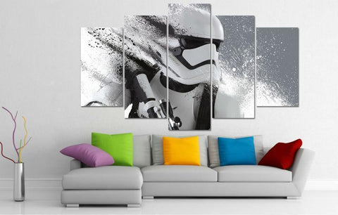 Star Wars Multi Panel Canvas Set Storm Trooper Wall Art