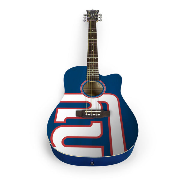 New York Giants Acoustic Guitar