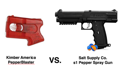 Kimber Blaster vs. Salt Supply s1 Pepper Spray Gun