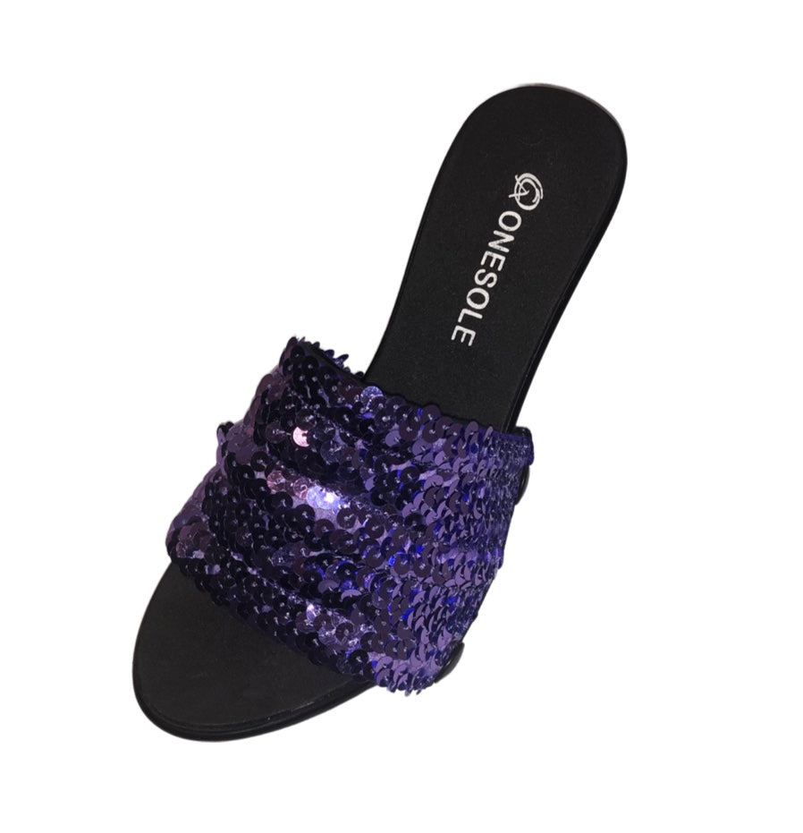 Lavendar Sequin Top(shoe not included)