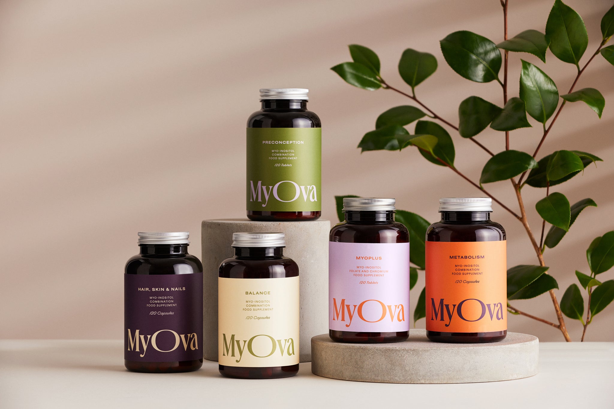 MyOva PCOS Supplements Range