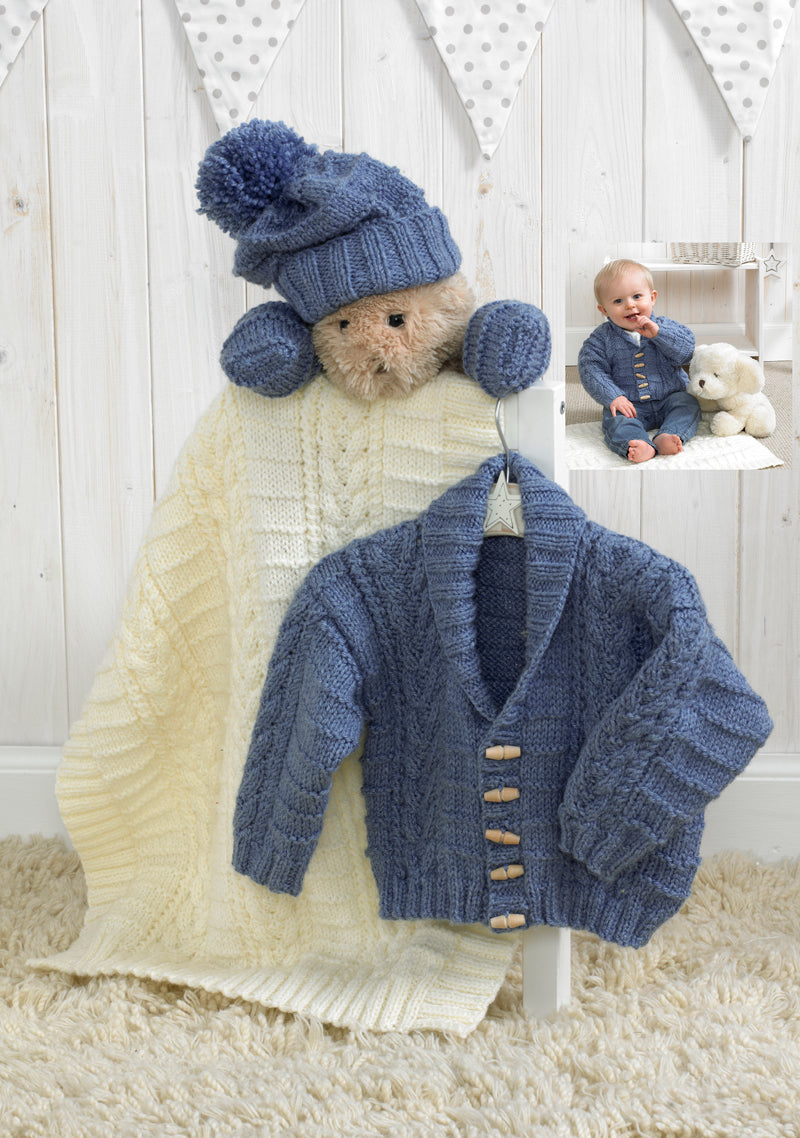 baby jacket with mittens