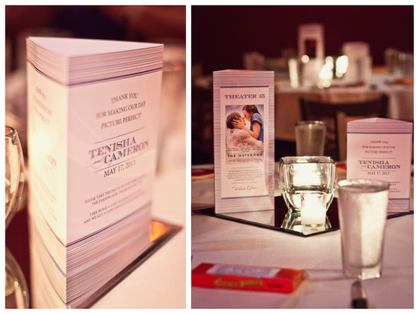 wedding table tents