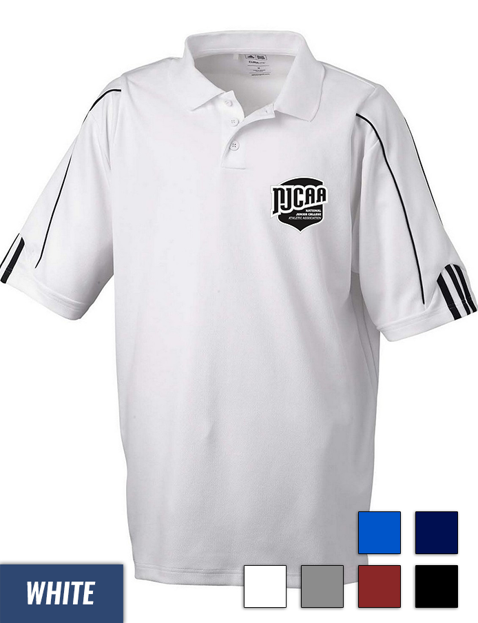 Adidas Climalite Men S 3 Stripes Cuff Sport Shirt Njcaa Store
