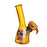 Famous Brandz Cheech & Chong Mini Water Pipe - 4" - Orange