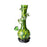 Small Water Pipe with Wrap (Green Mosaic) - Unearth Glass