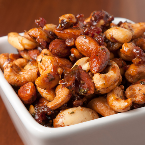 Protein Snack - Snack for Weight Loss - Healthy Snack - Sweet and Spicy Nuts