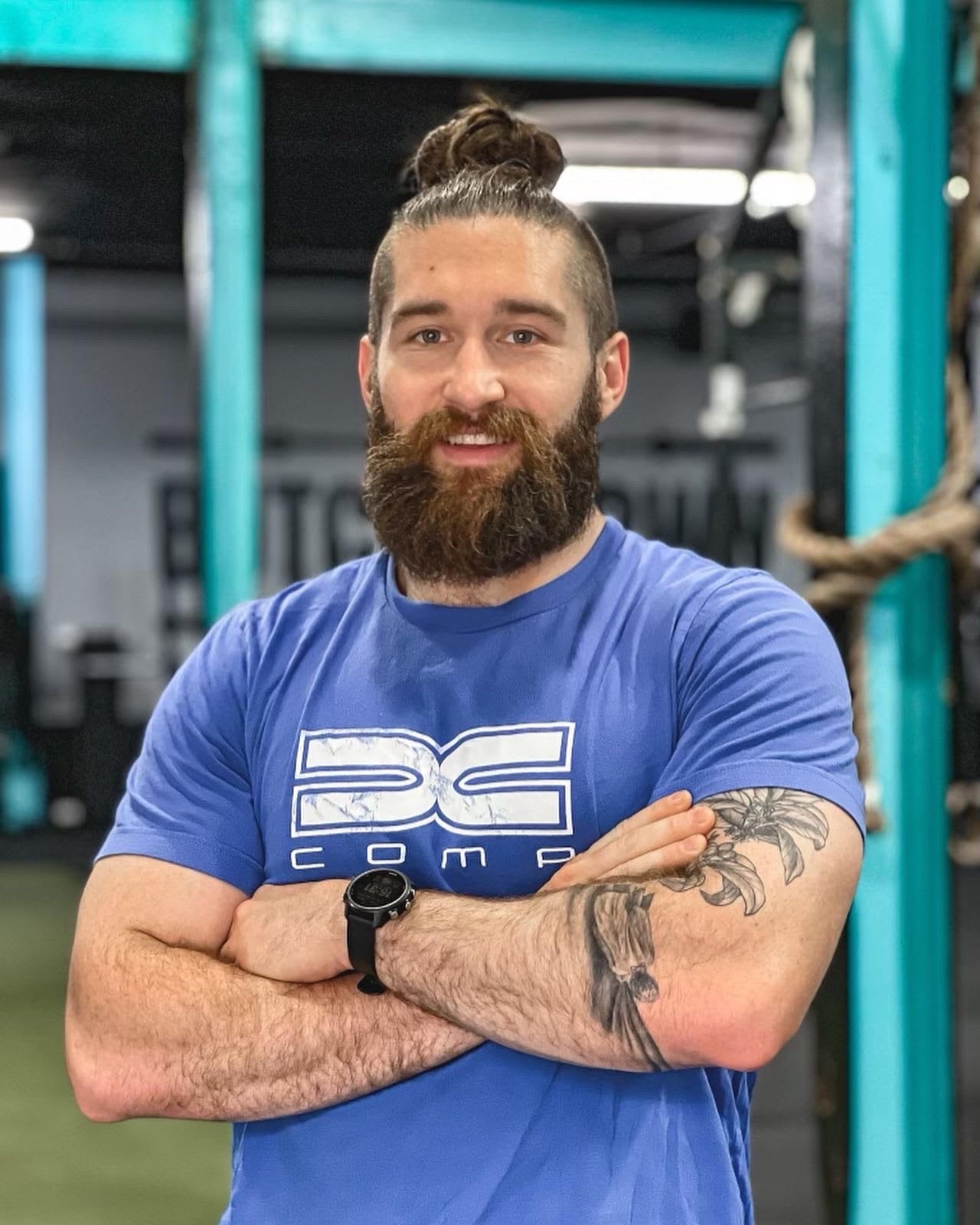Brendan Snyder in the gym | Men, eating disorders, and diabetes