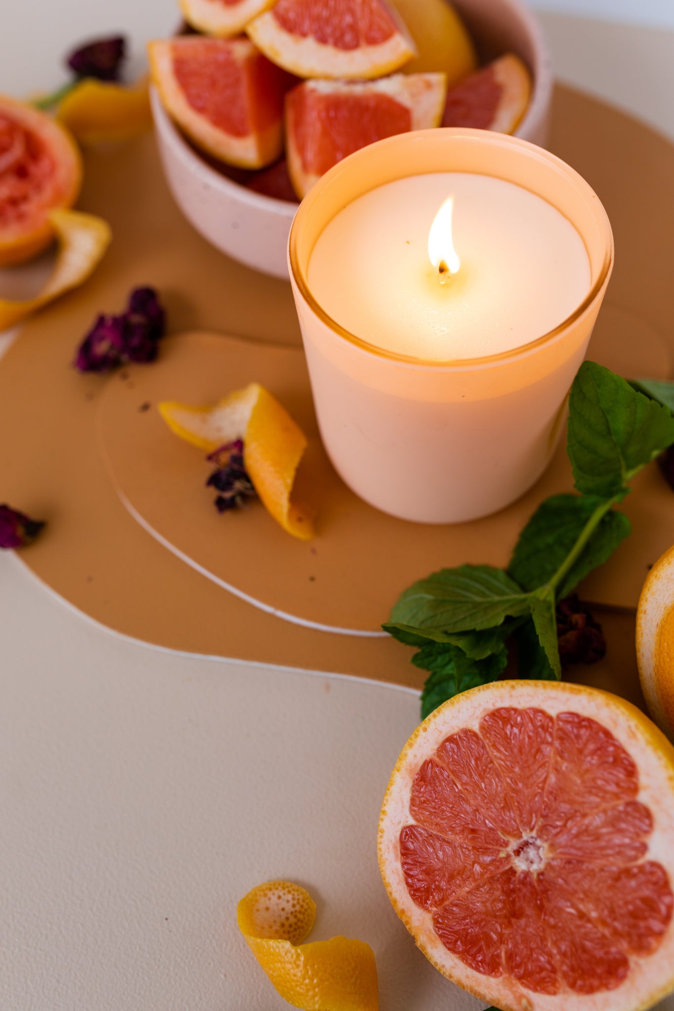 Need an idea for your gal pals this summer? Pick out a fresh summery fragrance to send the members of your very own Reese’s Book Club with a custom candle scented with Standard Wax’s Grapefruit Mint! Design your own custom candle for any special group in your life. 