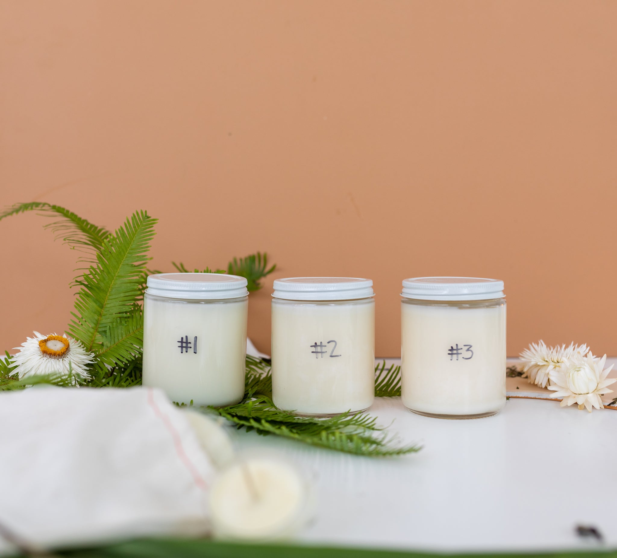 Customize every single part of your candle with Standard Wax. Create a signature scent that nobody else has by working with us on your private label candle. Learn more about the Custom Scent Process and reach out to us to start your project! 