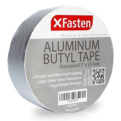 XFasten Duct Tape, Transparent, 2 Inches x 30 Yards (3-Pack)