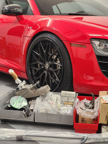 Audi R8 Gated 6 speed manual transmission conversion by RKX