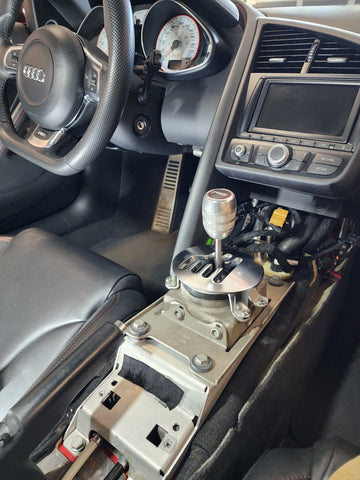 Audi R8 Gated 6 speed manual transmission conversion interior shifter by RKX