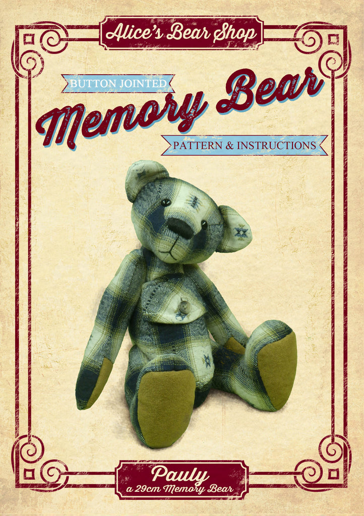 memory teddy pattern