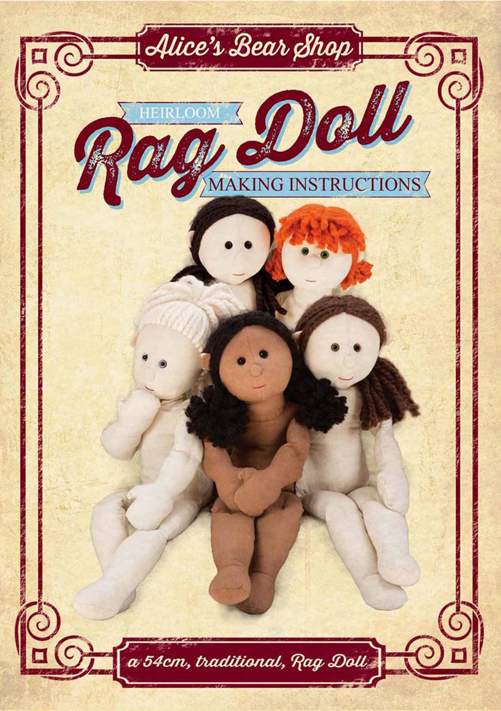 large rag doll pattern