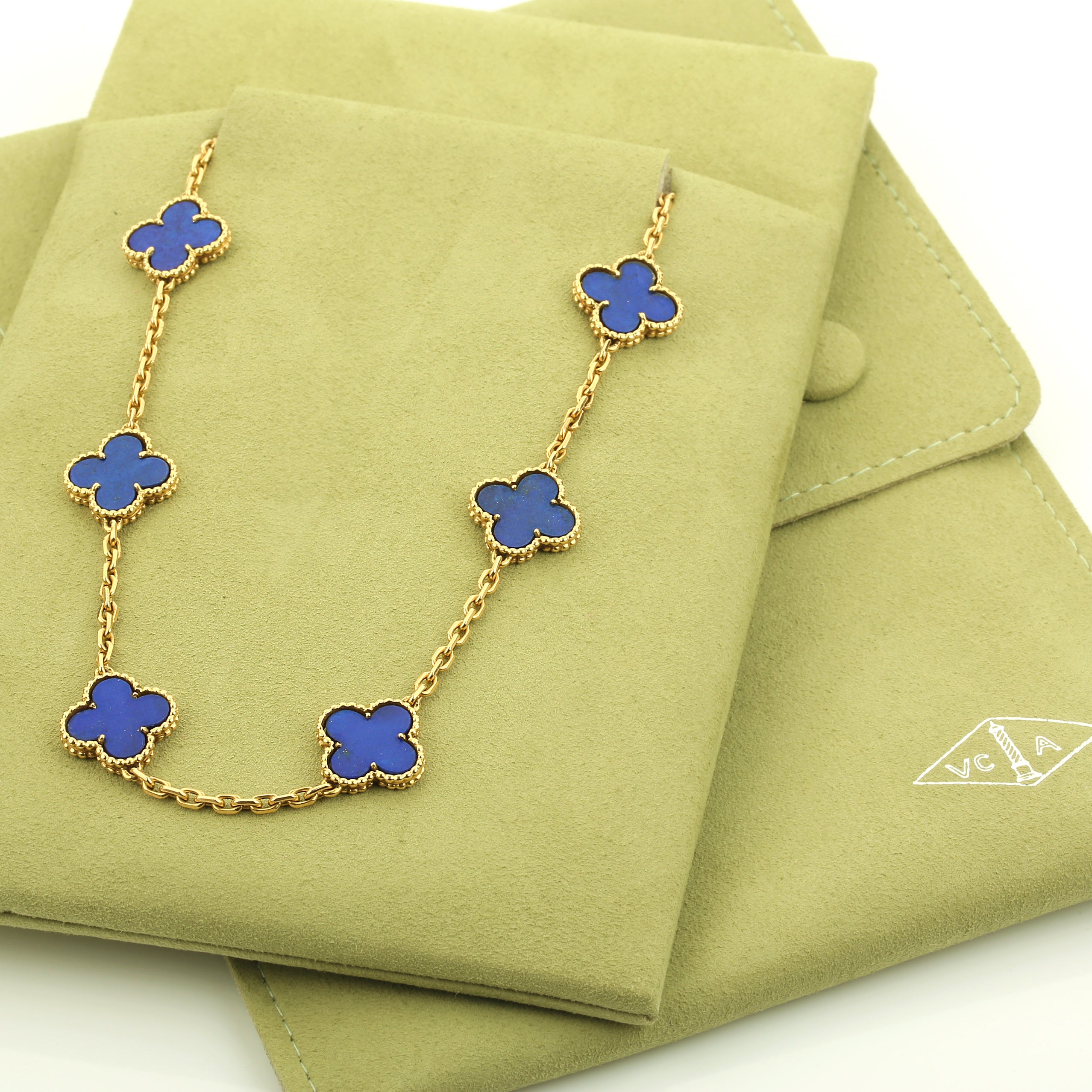 van cleef clover necklace