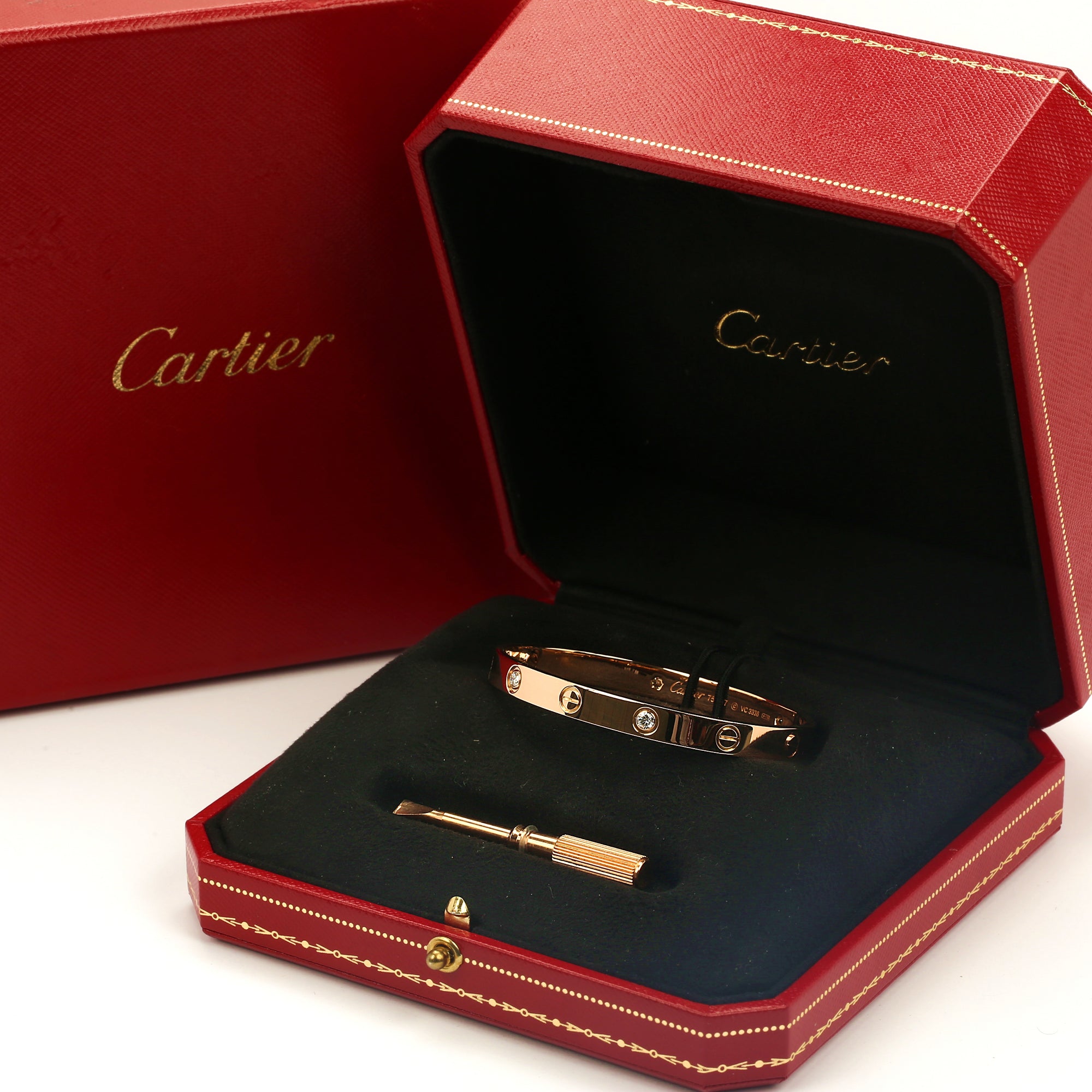 cartier bracelet love box