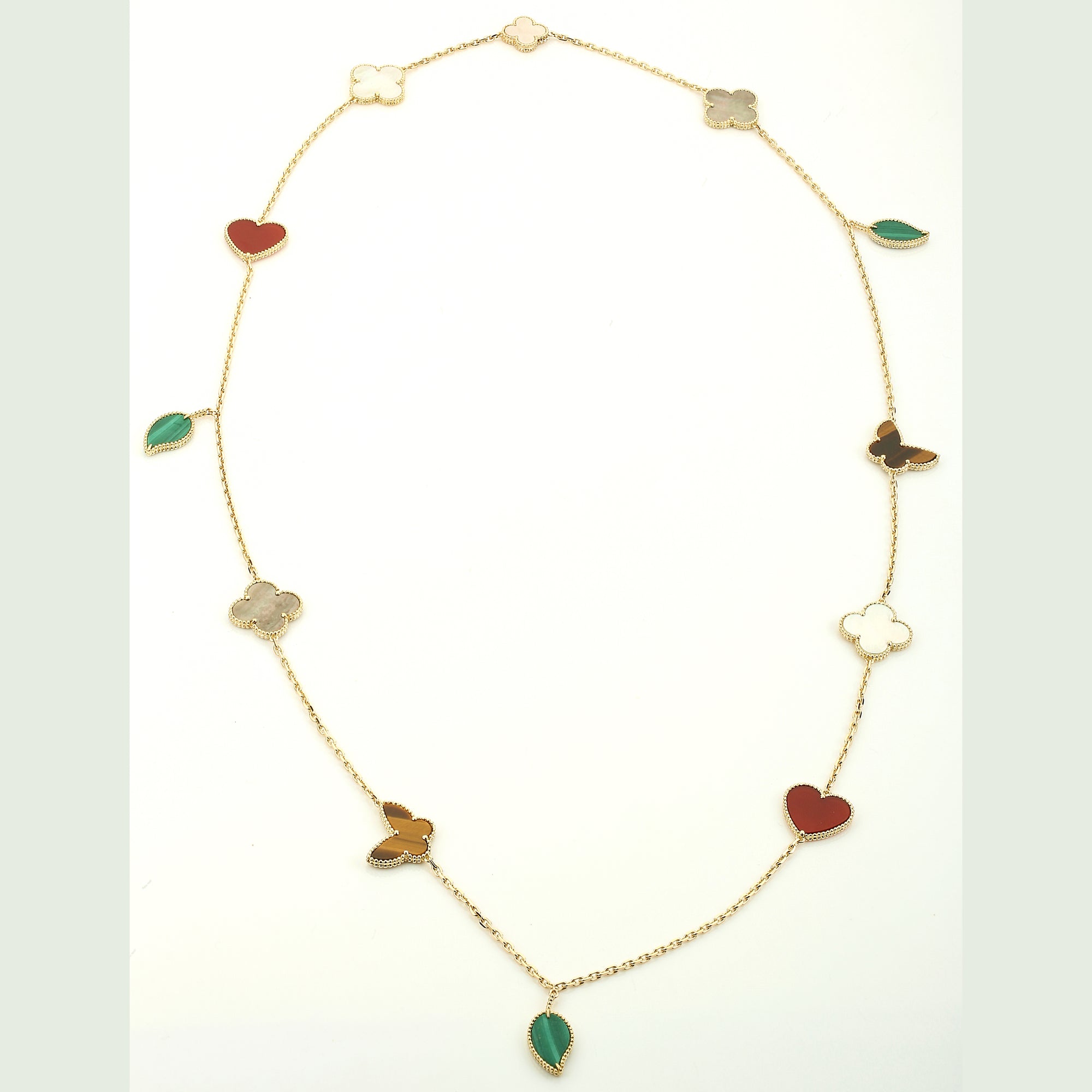 van cleef lucky alhambra necklace