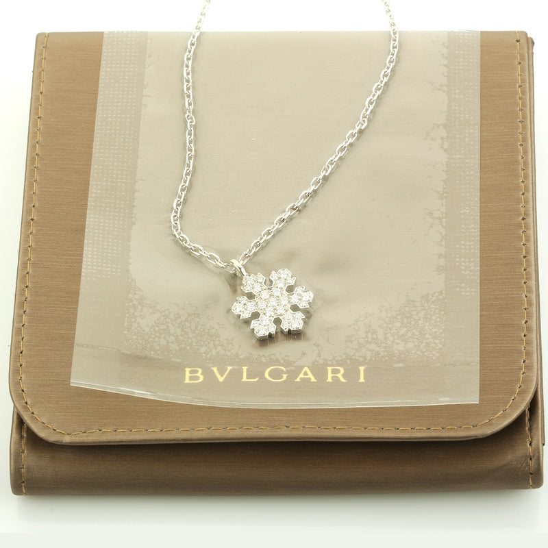 bvlgari diamond pendant necklace